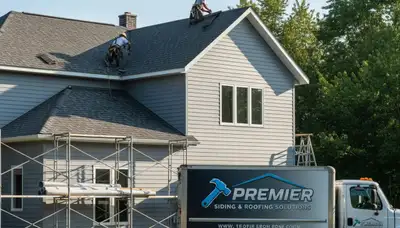 Roof repair experts fixing damaged shingles and leaks in Boston, MA homes