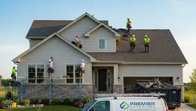 Professional roof replacement and vinyl siding installation in Boston, MA by Next Level Exteriors